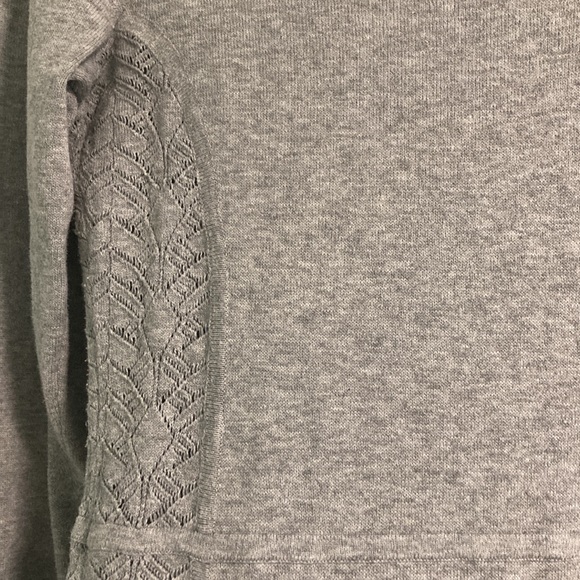 Heather grey knit skater dress by VS, size small, well-worn - Picture 10 of 11